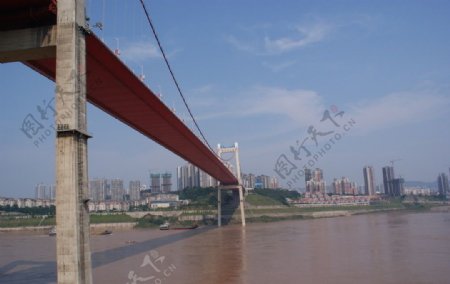 鹅公岩大桥图片
