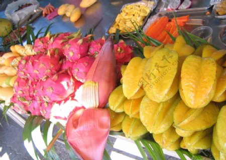 泰国各种水果图片