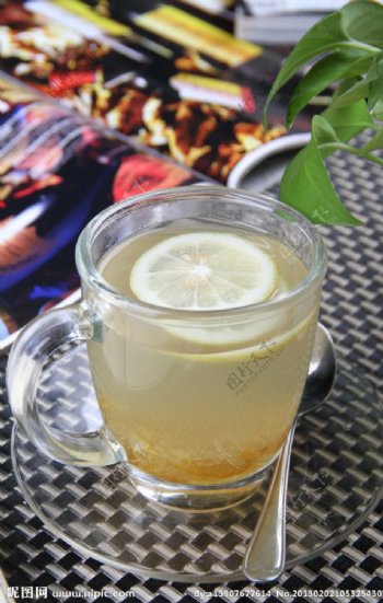 柠檬蜂蜜柚子茶图片