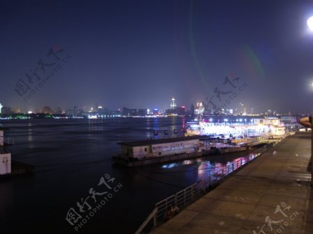 夏武汉夜景图片