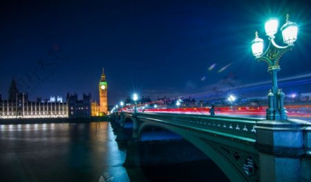 伦敦夜色图片