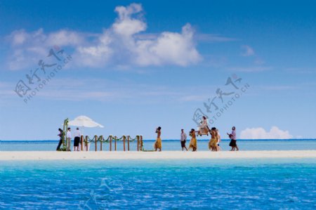 斐济婚礼图片