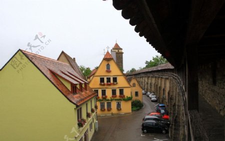 德国维尔茨堡小街图片