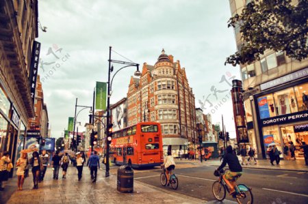 伦敦街景图片