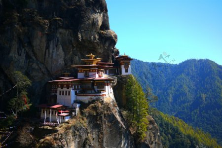 不丹虎穴寺图片