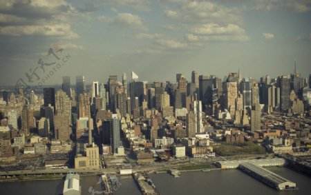 纽约曼哈顿俯瞰图片