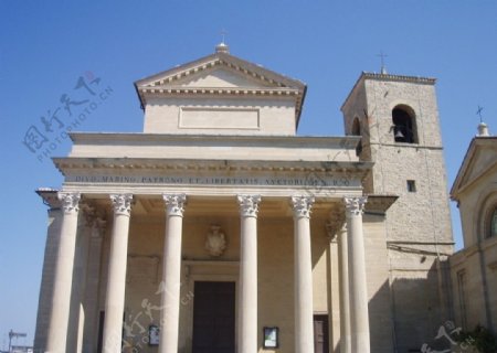 圣马力诺圣马力诺大教堂图片