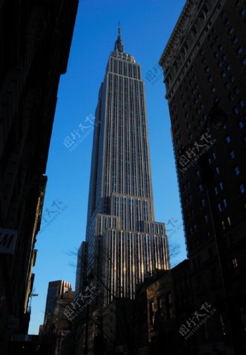 纽约曼哈顿第五大道35号帝国大厦图片