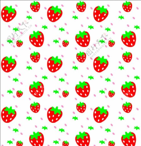 儿童图案印花草莓图片