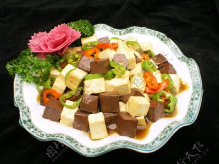 红白豆腐图片