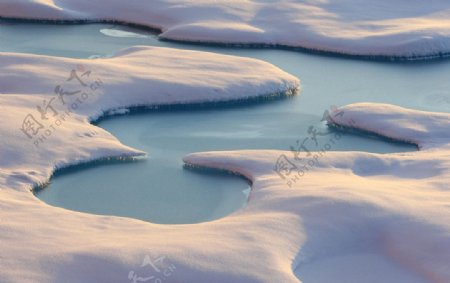 南极雪原图片