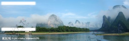 漓江桂林山水自然风光美图图片