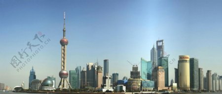 上海浦东建筑群图片
