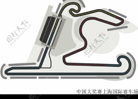 中国大奖赛上海国际赛车场图片