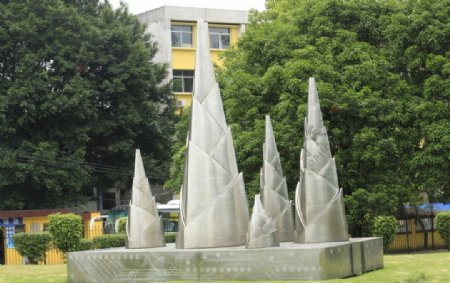 福州大学雕塑作品图片