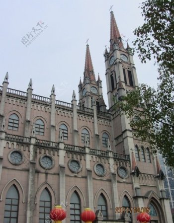天主教堂图片