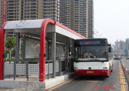 郑州BRT快速公交图片