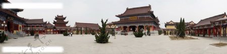 庆云金山寺全景巨幅图片