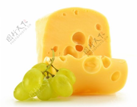 美味奶酪葡萄图片