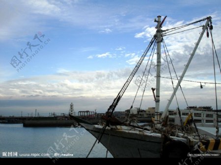 布袋漁港图片