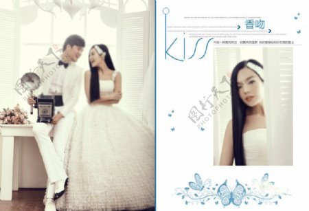 韩版婚纱模板下载图片