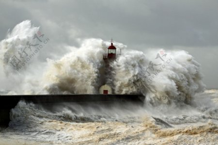 海洋风暴图片