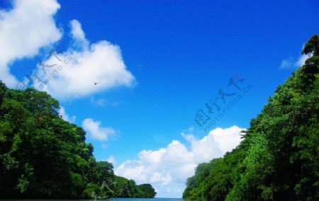 毛里求斯河谷图片