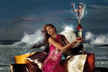 外国洋酒广告图片
