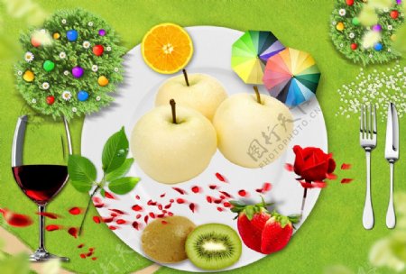 水果盛宴图片