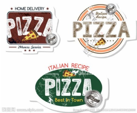 披萨广告设计图片