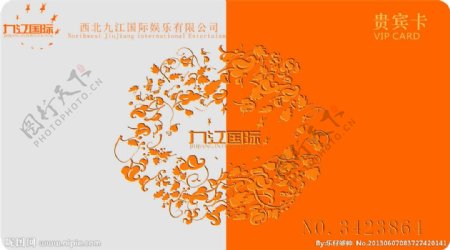 九江国际集团VIP卡图片