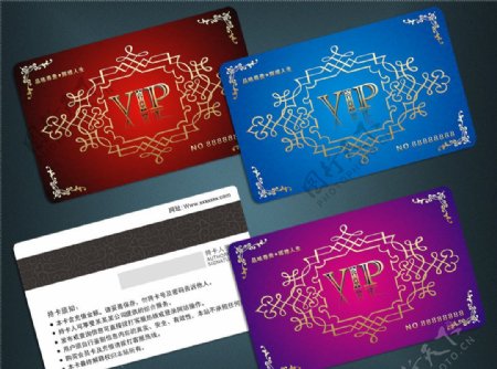 VIP卡会员卡贵宾卡中国风格会员卡图片