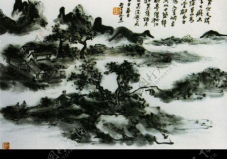 中国现代花鸟0194
