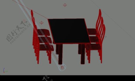 桌椅组合0033