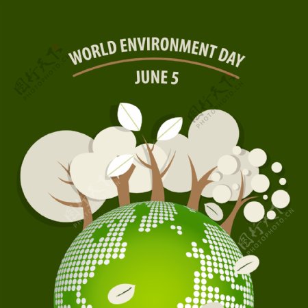 绿色生态世界环境日插图
