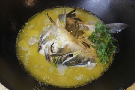 大锅鱼焖鱼