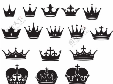 16种皇冠样式不同种类