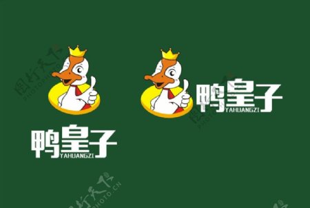 鸭皇子logo