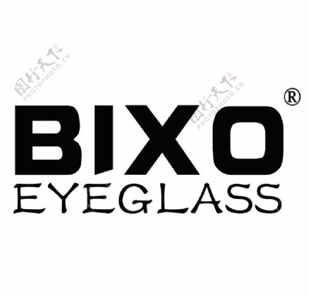 比克索BIXO眼镜标志矢量