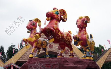 深圳动物园门口广场雕像