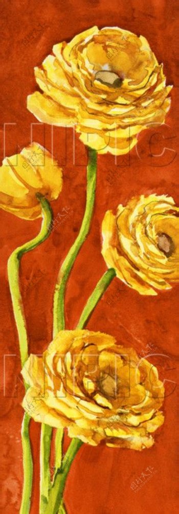 花卉油画12230厘米X90厘米