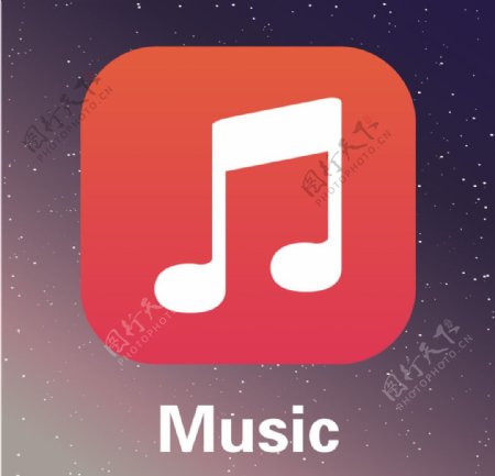 iPhone音乐UI图标