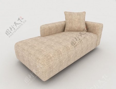 现代家居沙发躺椅3d模型下载