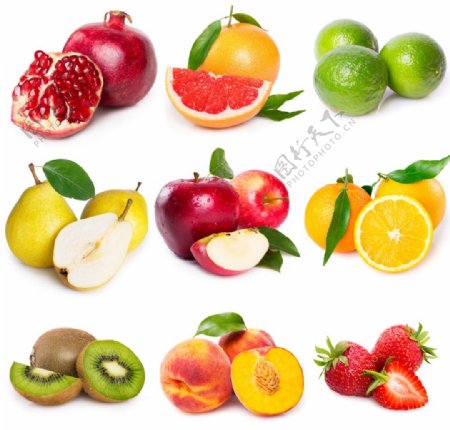 新鲜水果果实图片