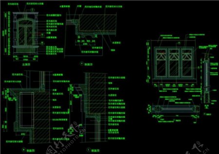 西式窗CAD图
