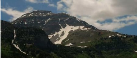 雪山风光美景6高清实拍视频素材