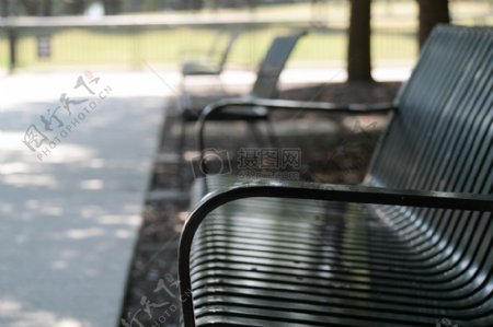 板凳性质公园椅子户外一天下午和平白天