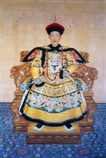 中国古代皇帝画像图片