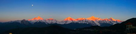 雪山风景图片