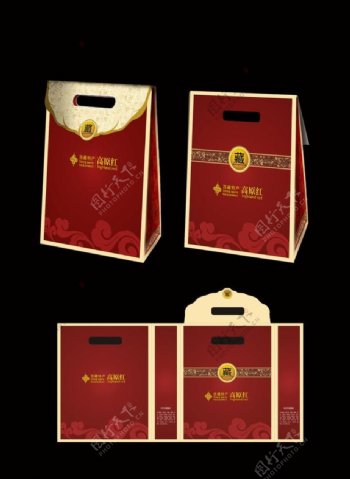 西藏特产礼袋包装